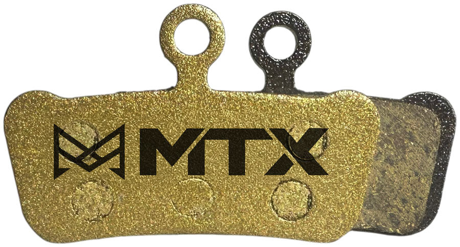 MTX Gold Label HD Disc Brake Pads - Ceramic/Kevlar Compound, SRAM G2 / Guide / Level 4P / Trail, 4-Piston, Single Set MPN: GL175 UPC: 850044117109 Disc Brake Pad Gold Label HD Disc Brake Pads