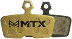 MTX Gold Label HD Disc Brake Pads - Ceramic/Kevlar Compound, SRAM Code / Motive / DB, 4-Piston, Single Set MPN: GL185 UPC: 850044117123 Disc Brake Pad Gold Label HD Disc Brake Pads