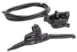 Magura Clara Pro Disc Brake and Lever - Left Side Lever, Post Mount, 4-Piston, Aluminum Lever Blade, Black MPN: 2703181 Disc Brake & Lever Clara Pro Disc Brake and Lever