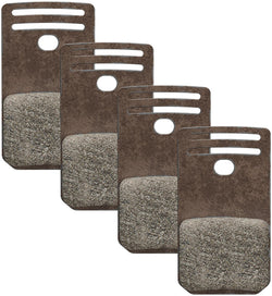 Magura MDP 13 Silver Disc Brake Pad - Organic Compound, Includes 4 Brake Pads and 2 Screws MPN: 2703250 Disc Brake Pad Magura MDP 13 Disc Brake Pads