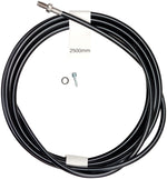 Magura Hydraulic Brake Hose - 2500mm, Straight Line Fitting, Black MPN: 2703229 Disc Brake Hose Kit Brake Hose