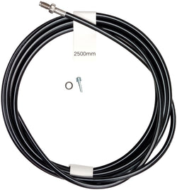 Magura Hydraulic Brake Hose - 2500mm, Straight Line Fitting, Black MPN: 2703229 Disc Brake Hose Kit Brake Hose