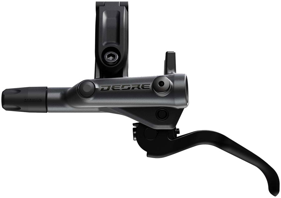 Shimano Deore BL-M6200 Hydraulic Brake Lever - Left, Gray/Black MPN: EBLM6200L UPC: 192790999098 Hydraulic Brake Lever Part Deore BL-M6200 Brake Lever