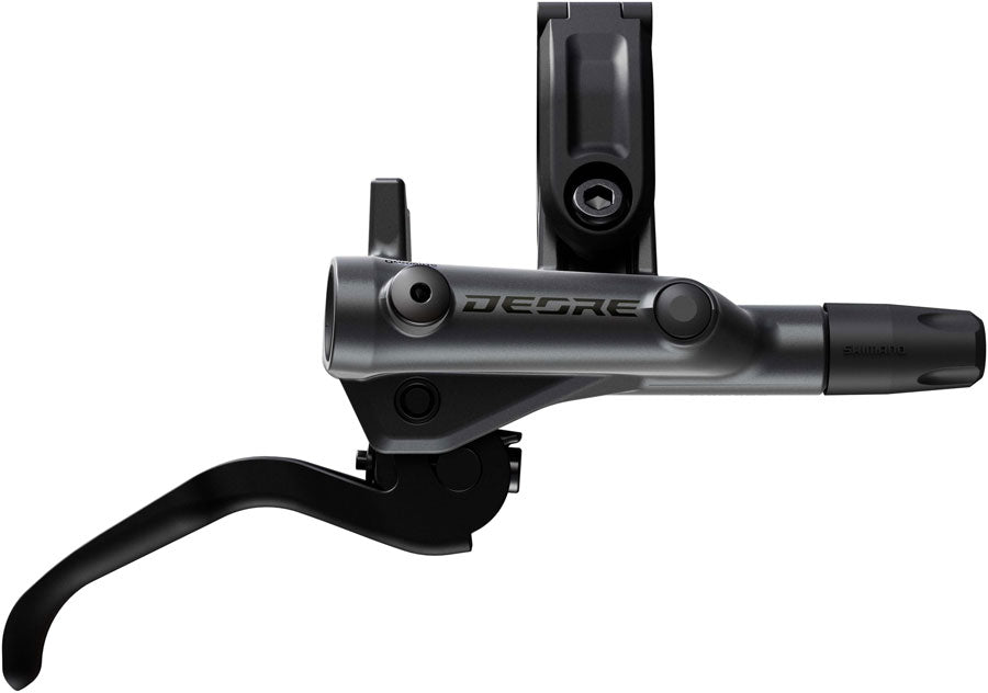 Shimano Deore BL-M6200 Hydraulic Brake Lever - Right, Gray/Black MPN: EBLM6200R UPC: 192790999159 Hydraulic Brake Lever Part Deore BL-M6200 Brake Lever