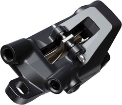 Shimano Deore BR-M6200 Disc Brake Caliper - Front or Rear, Post Mount, 2-Piston, Includes G04S-MX Metal Pads, Gray - Disc Brake Calipers - Deore BR-M6200 Disc Brake Caliper