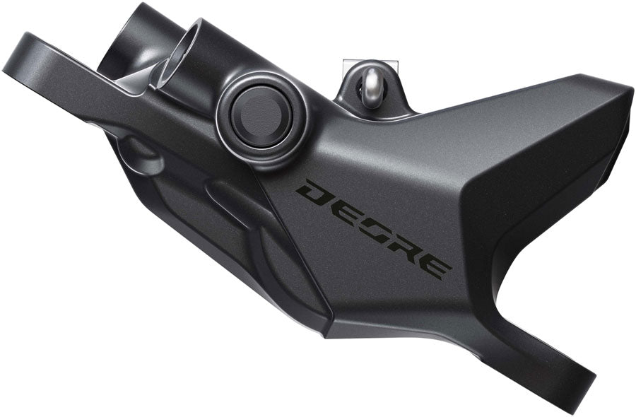 Shimano Deore BR-M6200 Disc Brake Caliper - Front or Rear, Post Mount, 2-Piston, Includes G04S-MX Metal Pads, Gray MPN: EBRM6200MPMX UPC: 192790999531 Disc Brake Calipers Deore BR-M6200 Disc Brake Caliper