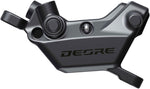 Shimano Deore BR-M6220 Disc Brake Caliper - Front or Rear, Post Mount, 4-Piston, Includes D02S-MX Metal Pads, Gray MPN: EBRM6220MPMX UPC: 192790999616 Disc Brake Calipers Deore BR-M6220 Disc Brake Caliper