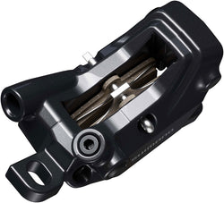 Shimano Deore BR-MT620 Disc Brake Caliper - Front or Rear, Post Mount, 4-Piston, Includes D03S-MX Resin Pads, Black - Disc Brake Calipers - Deore BR-MT620 Disc Brake Caliper
