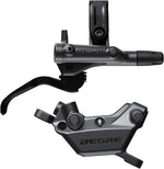 Shimano Deore BR-M6220 Disc Brake and BL-M6200 Lever - Right/Rear, Post Mount, 4-Piston Caliper, SM-BH90-SS Hose, Metal MPN: EM62201JRRXMA170 UPC: 192790000985 Disc Brake & Lever Deore BR-M6220 Disc Brake and BL-M6200 Lever