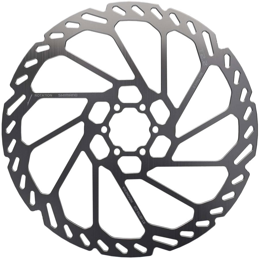 Shimano RT-6B750 Disc Brake Rotor - 220mm, 6-Bolt, 2.2mm Thickness MPN: ERT6B750220 UPC: 192790320809 Disc Rotor RT-6B750 2.2mm 6-Bolt Disc Brake Rotor