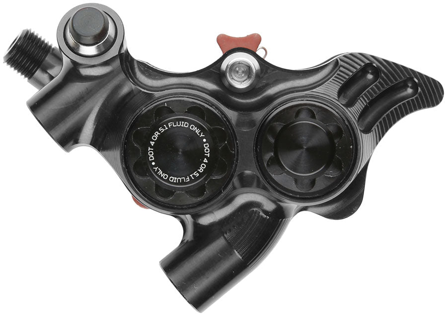 Hope RX4+ SL Disc Brake Caliper - Flat Mount, Standard, DOT Type, Black MPN: HBSPC109N Disc Brake Calipers RX4+ SL DOT Type Disc Brake Caliper