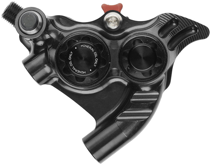 Hope RX4+ SL Disc Brake Caliper - Rear Flat Mount Direct, +20mm, Mineral Oil Type, Black MPN: HBSPC103N Disc Brake Calipers RX4+ SL Mineral Oil Type Disc Brake Caliper