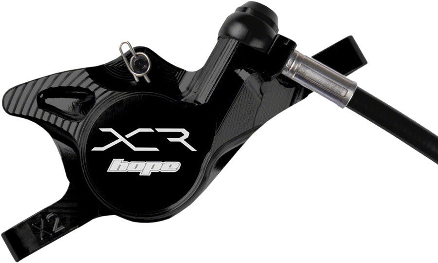 Hope XCR Pro X2 Disc Brake and Lever Set - Rear, Hydraulic, Post