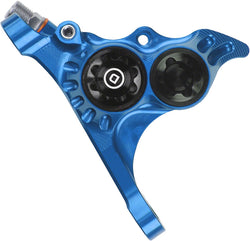 Hope RX4+ Disc Brake Caliper - Flat Mount Front, +20mm, DOT Type, Blue MPN: HBSPC72B Disc Brake Calipers RX4+ DOT Type Disc Brake Caliper