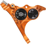 Hope RX4+ Disc Brake Caliper - Flat Mount Front, +20mm, DOT Type, Orange MPN: HBSPC72C Disc Brake Calipers RX4+ DOT Type Disc Brake Caliper