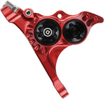 Hope RX4+ Disc Brake Caliper - Flat Mount Front, +20mm, DOT Type, Red MPN: HBSPC72R Disc Brake Calipers RX4+ DOT Type Disc Brake Caliper