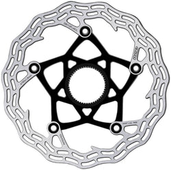 Galfer Shark Road Disc Brake Rotor - 160mm x 1.8mm, Centerlock, Black MPN: DB112FLWCL Disc Rotor Shark Road Disk Brake Rotor