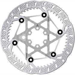Galfer Shark Evo Disc Brake Rotor - 180mm x 2.0mm, 6-Bolt, Raw MPN: DB143FLWV Disc Rotor Shark EVO Disc Brake Rotor