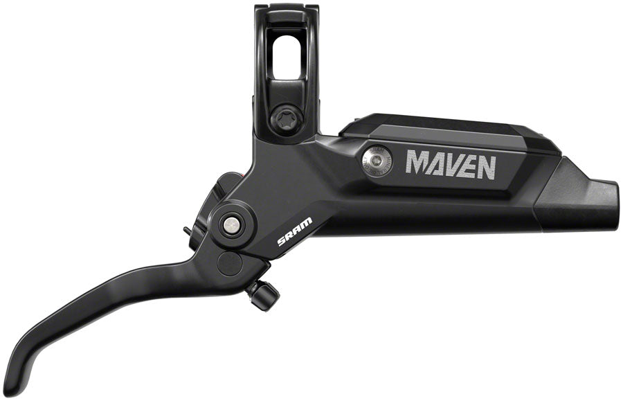 SRAM Maven Base Disc Brake and Lever - Front, 950mm Hose, Post Mount, 4-Piston, Aluminum Lever, SS Hardware, Diffusion MPN: 00.5018.241.000 UPC: 710845917356 Disc Brake & Lever Maven Base 4-Piston Disc Brake and Lever
