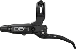 SRAM DB4 Disc Brake and Lever - Left, Front or Rear, 2000mm Hose, Post Mount, 4-Piston, Aluminum Lever, Diffusion Black, - Disc Brake & Lever - DB4 4-Piston Disc Brake and Lever