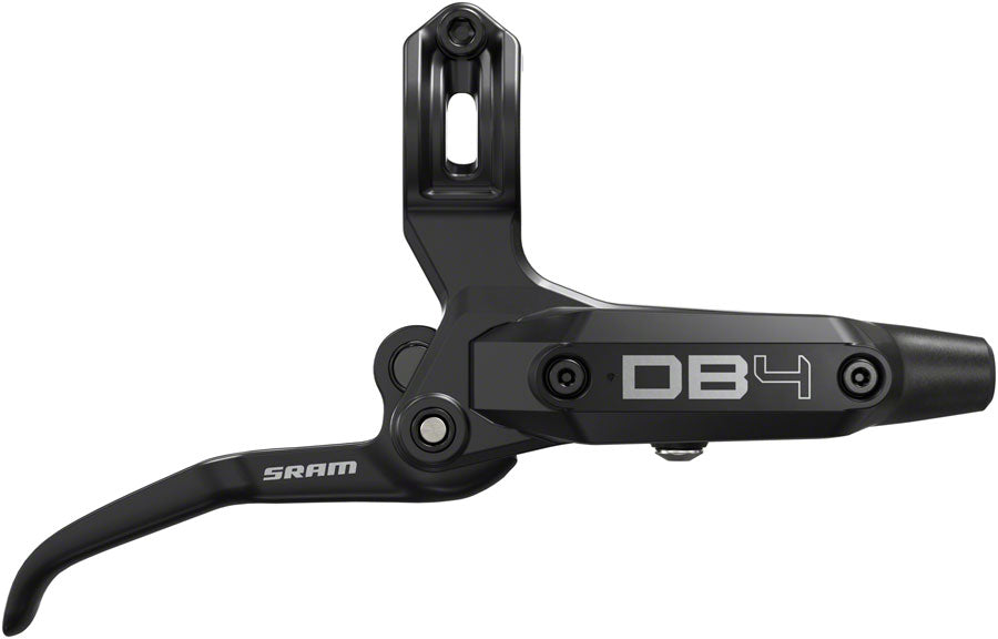 SRAM DB4 Disc Brake and Lever - Right, Front or Rear, 2000mm Hose, Post Mount, 4-Piston, Aluminum Lever, Diffusion - Disc Brake & Lever - DB4 4-Piston Disc Brake and Lever