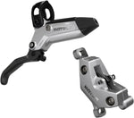 SRAM Motive Ultimate Disc Brake and Lever - Front, 950mm Hose, Post Mount, 4-Piston, Aluminum Lever Body, Carbon Blade, MPN: 00.5018.246.000 UPC: 710845917455 Disc Brake & Lever Motive Ultimate 4-Piston Disc Brake and Lever