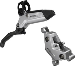 SRAM Motive Ultimate Disc Brake and Lever - Front, 950mm Hose, Post Mount, 4-Piston, Aluminum Lever Body, Carbon Blade, MPN: 00.5018.246.000 UPC: 710845917455 Disc Brake & Lever Motive Ultimate 4-Piston Disc Brake and Lever