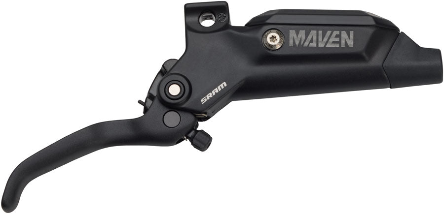 SRAM Maven Base Disc Brake Lever Assembly - Aluminum Lever Blade, Diffusion Black, A1 MPN: 11.5018.052.025 UPC: 710845918902 Hydraulic Brake Lever Part Flat Bar Complete Hydraulic Brake Levers