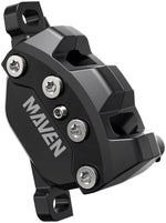 SRAM Maven Base Disc Brake Caliper Assembly - Front/Rear, Post Mount, 4-Piston, Diffusion Black, A1 MPN: 11.5018.056.028 UPC: 710845919121 Disc Brake Calipers Maven Series Disc Brake Calipers