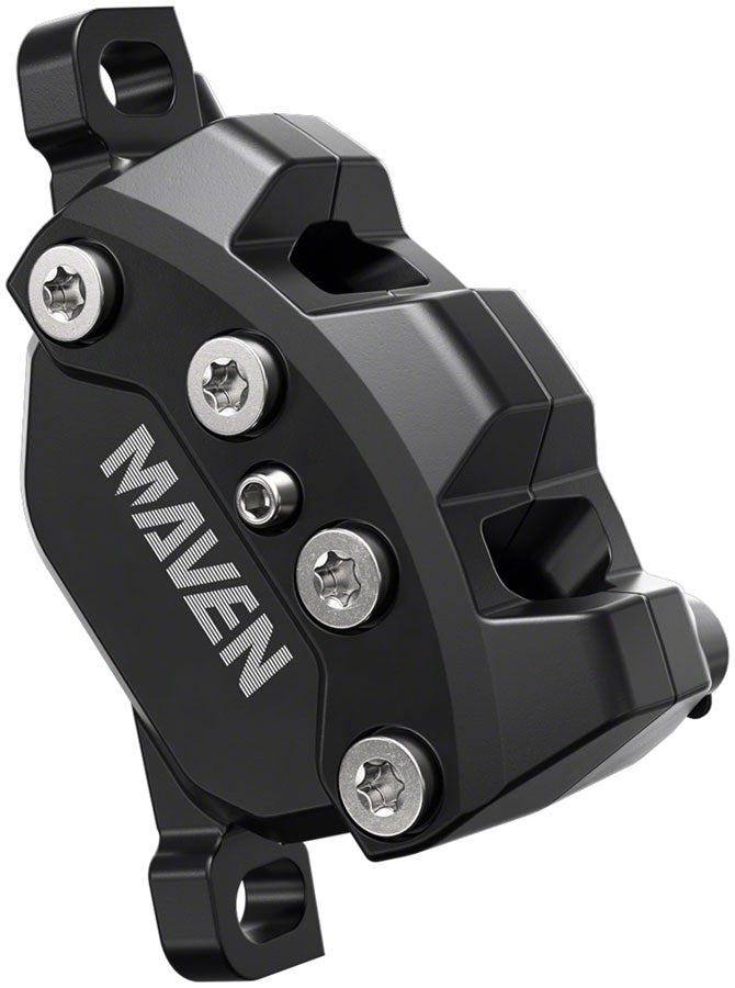 SRAM Maven Base Disc Brake Caliper Assembly - Front/Rear, Post Mount, 4-Piston, Diffusion Black, A1