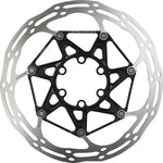 SRAM Centerline X Disc Brake Rotor - 180mm, 6-Bolt, Ti Bolts, Silver/Black MPN: 00.5018.037.021 UPC: 710845805592 Disc Rotor CenterLine X 6-Bolt Disc Rotor