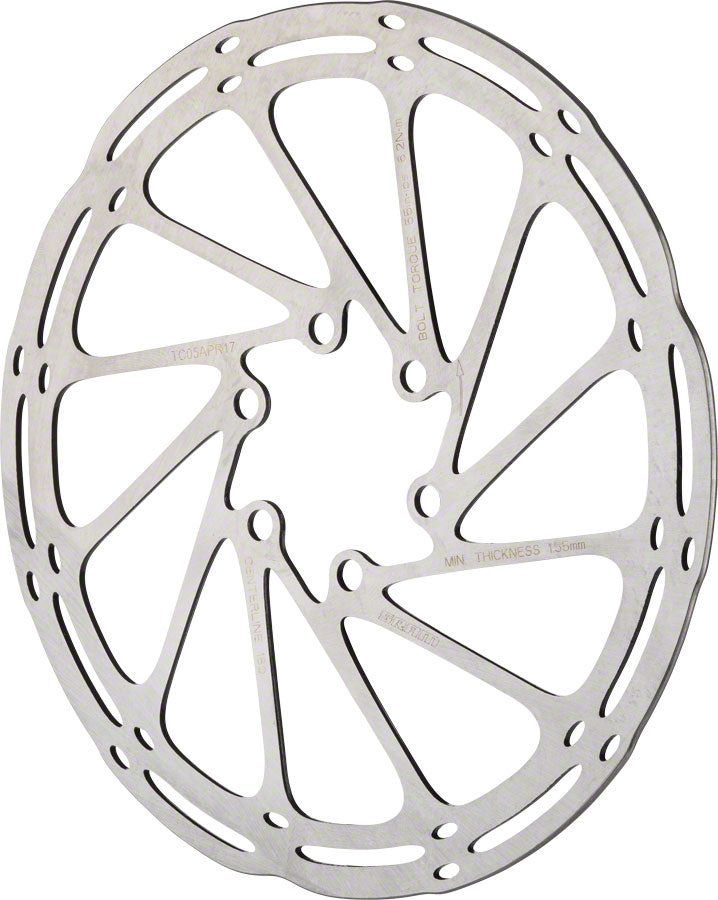 SRAM CenterLine Disc Brake Rotor - 160mm, 6-Bolt, Silver MPN: 00.5018.037.013 UPC: 710845805516 Disc Rotor CenterLine 6-Bolt Disc Rotor