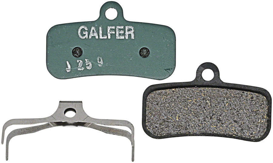 Galfer Shimano Saint/Zee/XTR M9120/XT M9120, TRP Quadium/Slate Disc Brake Pads - Pro Compound MPN: BFD426G1554T Disc Brake Pad Shimano 4-Piston Compatible Disc Brake Pads