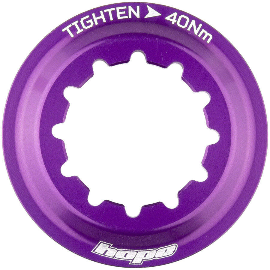 HOPE・LUCK Hope Center Lock Disc Lockring - Purple Disc Rotor Parts and