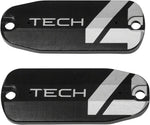 Hope Tech 4 Brake Lever Reservoir Lid - Black, Pair MPN: HBSP424N Hydraulic Brake Lever Part Tech 4 Reservoir Lid