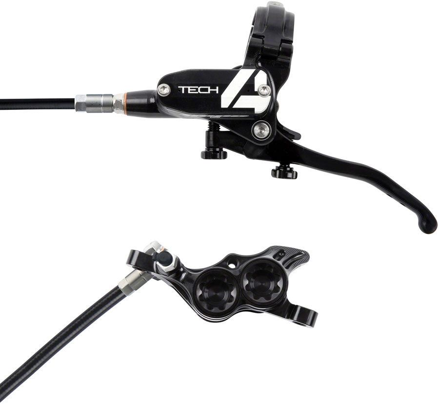 Hope Tech 4 E4 Disc Brake and Lever Set - Front, Hydraulic, Post Mount, Black MPN: T4E4NL Disc Brake & Lever Tech 4 E4 Disc Brake & Lever Set