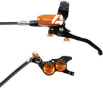 Hope Tech 4 V4 Disc Brake and Lever Set - Rear, Hydraulic, Post Mount, Orange MPN: T4V4CR Disc Brake & Lever Tech 4 V4 Disc Brake & Lever Set