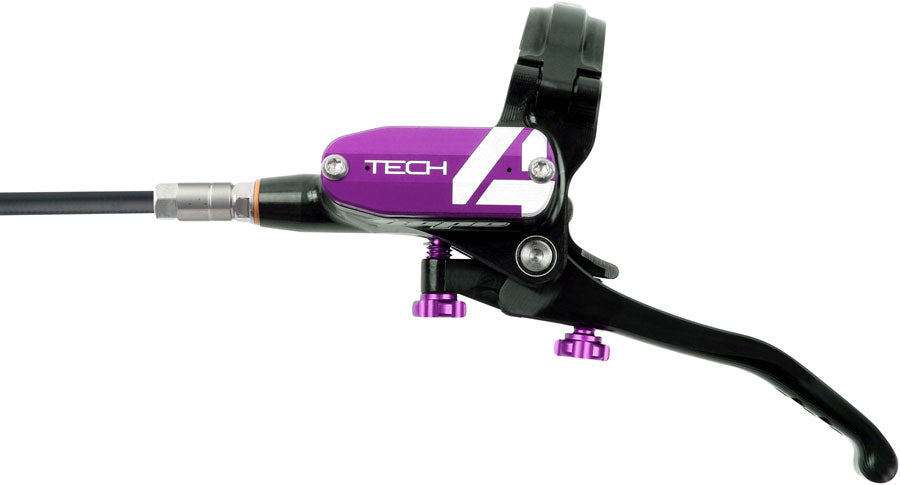 Hope Tech 4 V4 Disc Brake and Lever Set - Front, Hydraulic, Post