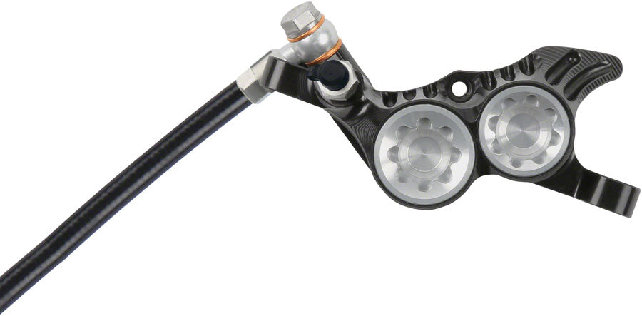 Hope Tech 4 V4 Disc Brake and Lever Set - Front, Hydraulic, Post