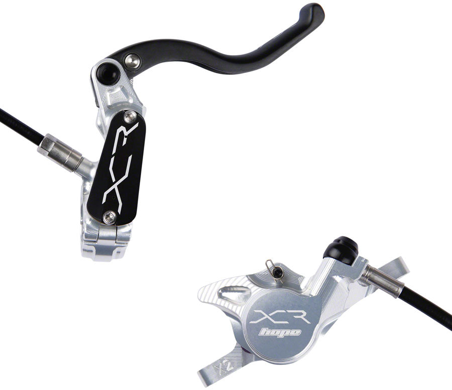 Hope XCR Pro X2 Disc Brake and Lever Set - Rear, Hydraulic, Post