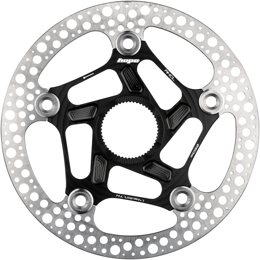 Hope RX Disc Rotor - 160mm, Center-Lock, Black Disc Rotor Hub/Disc