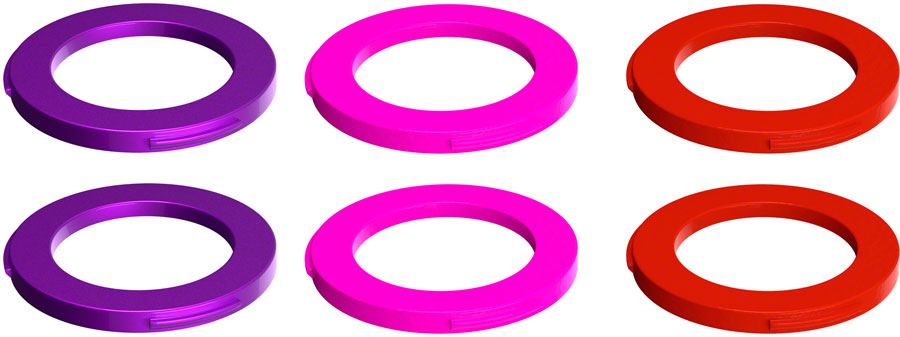 Magura 2-Piston Caliper Colored Cover Kit for one Caliper, Purple, Red, Neon Pink MPN: 2701722 Disc Caliper Part Caliper Cover Kit