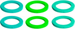 Magura 2-Piston Caliper Colored Cover Kit for one Caliper, Neon Green, Cyan, Mint MPN: 2701724 Disc Caliper Part Caliper Cover Kit