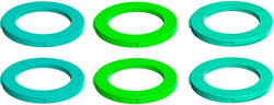 Magura 2-Piston Caliper Colored Cover Kit for one Caliper, Neon Green, Cyan, Mint MPN: 2701724 Disc Caliper Part Caliper Cover Kit