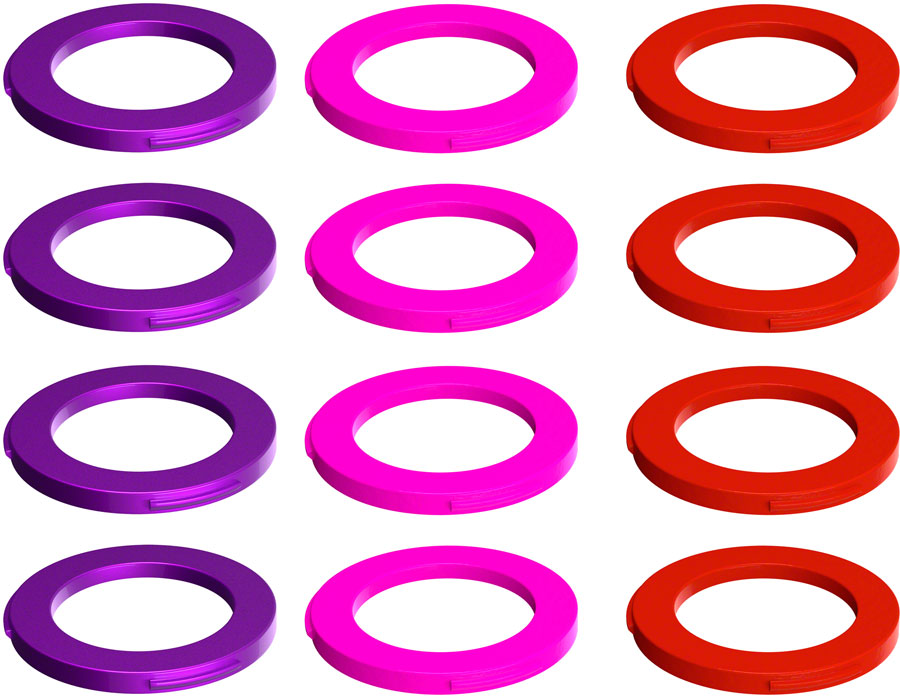 Magura 4-Piston Caliper Colored Cover Kit for one Caliper, Purple, Red, Neon Pink MPN: 2701719 Disc Caliper Part Caliper Cover Kit