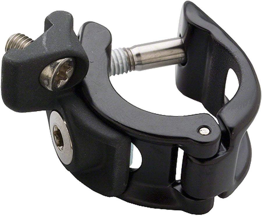 SRAM MatchMaker X Cockpit Clamp - Left, Black, With Titanium Bolts