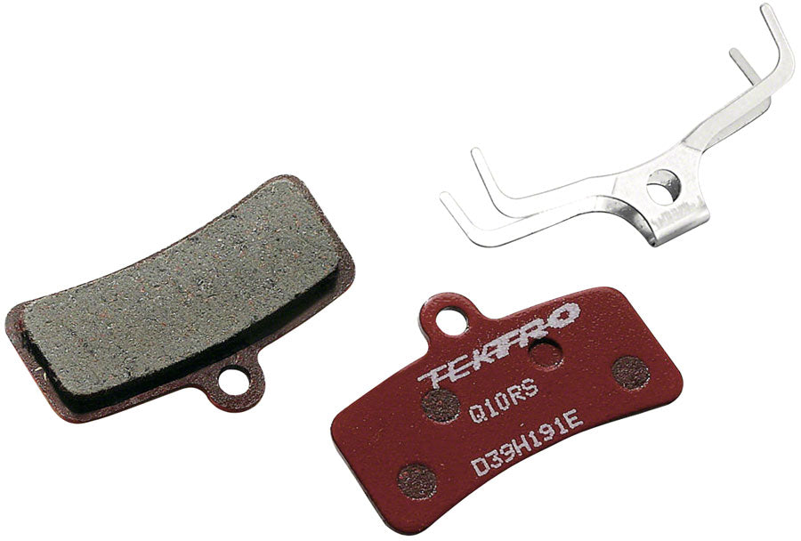 Tektro Q10RS Disc Brake Pad - Overall Balanced Resin Compound, For 4-Piston Caliper
