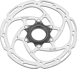 Tektro TR140-35 Disc Brake Rotor - 140mm, Center-Lock, 1.8mm Thickness MPN: ABRT000212 Disc Rotor TR-35 1.8mm Disc Brake Rotor