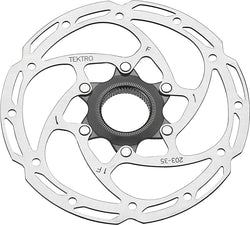 Tektro TR203-35 Disc Brake Rotor - 203mm, Center-Lock, 1.8mm Thickness MPN: ABRT000227 Disc Rotor TR-35 1.8mm Disc Brake Rotor