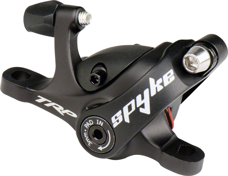 TRP Spyke Mechanical Post-Mount Caliper for long-pull levers, without rotor, Black MPN: ABMD000055 Disc Brake Calipers Spyke Mountain Disc Brake Caliper